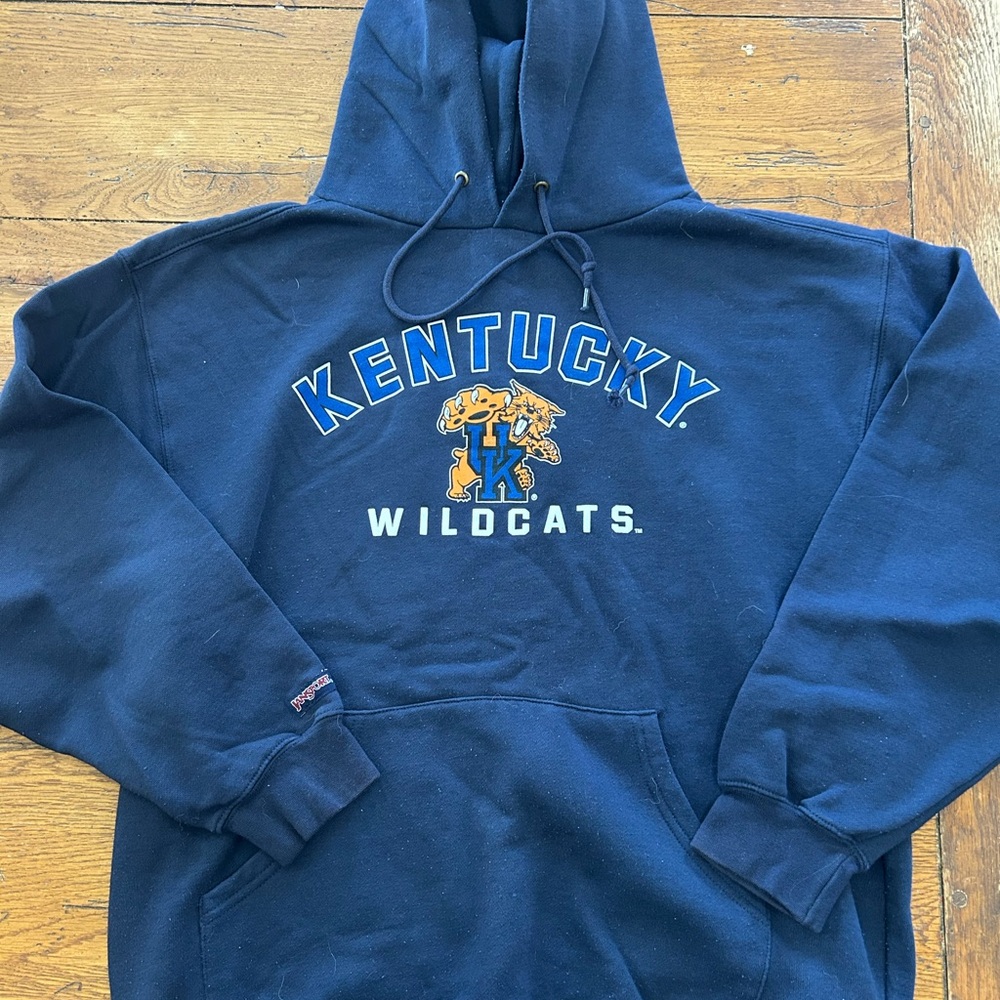 Kentucky Wildcats Navy Blue Hoodie